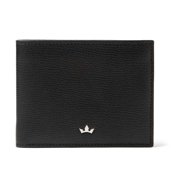 Award 6cc Bifold > Italian Leather Black