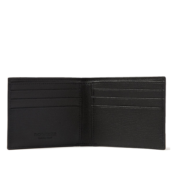 Award 6cc Bifold > Italian Leather Black