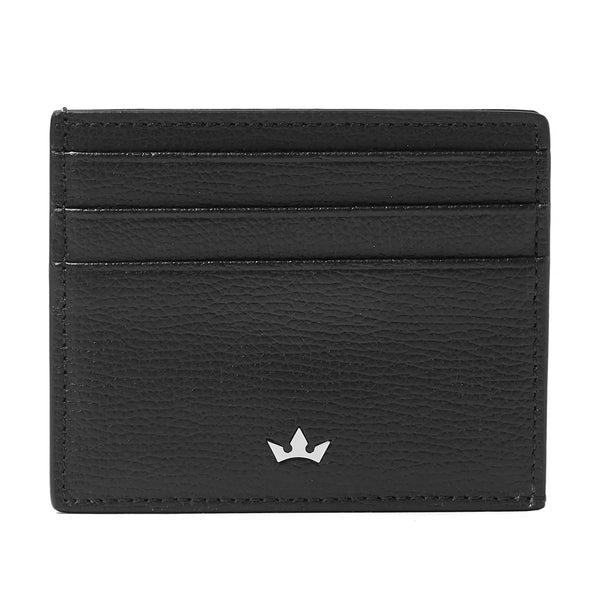 Award 6cc Card Holder > Italian Leather Black