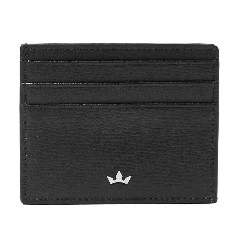 Award 6cc Card Holder > Italian Leather Black