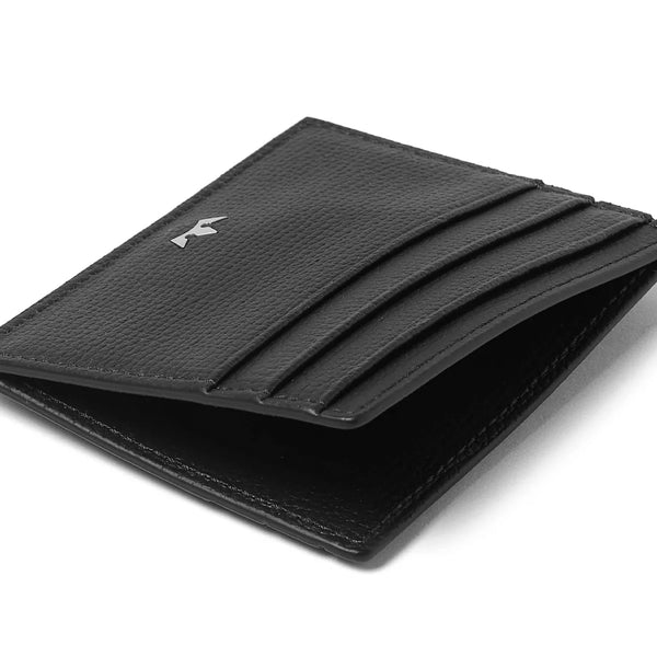 Award 6cc Card Holder > Italian Leather Black