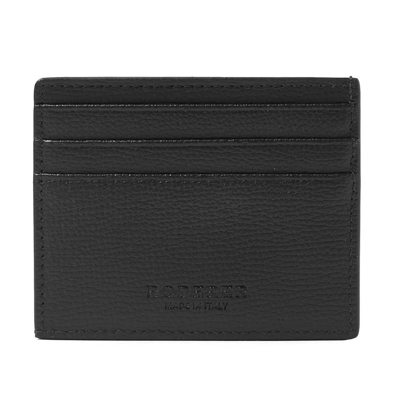 Award 6cc Card Holder > Italian Leather Black