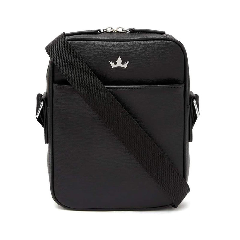 Award Medium Messenger Bag > Italian Leather Black