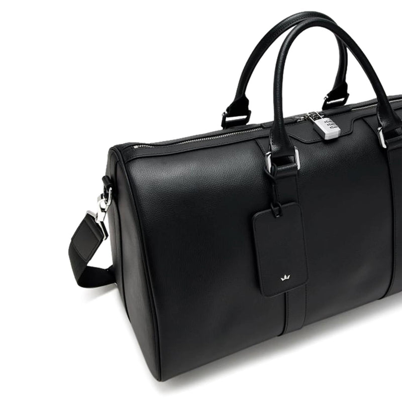 Award Travel Bag > Italian Leather Black